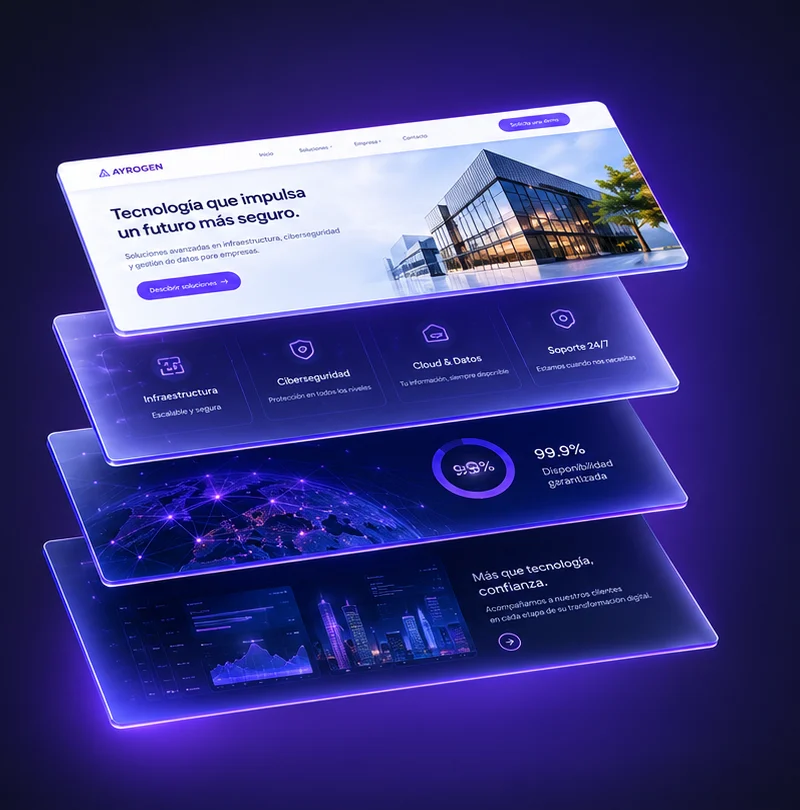 Capas de una web: diseño, contenido, código y analítica